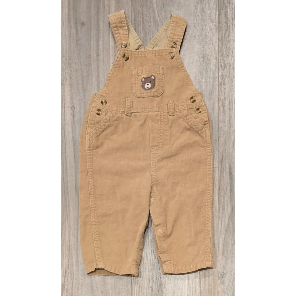 Infant Carter's Corduroy Overalls size 9 months